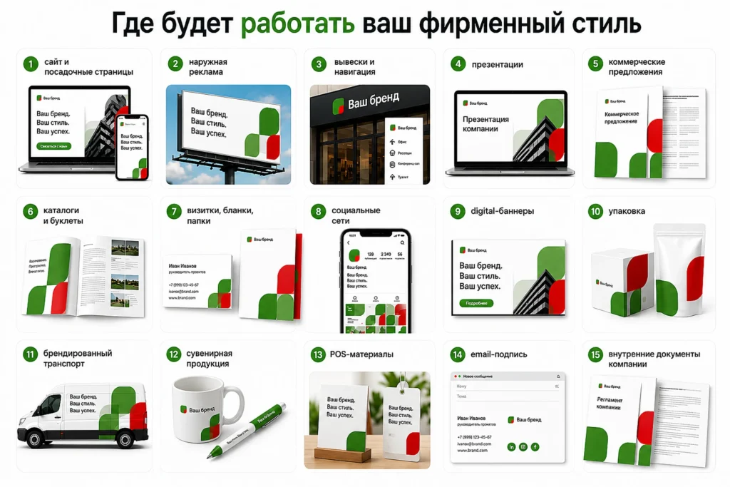 разработка фирменного стиля